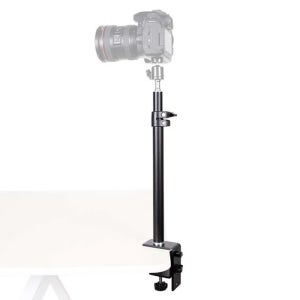 스탁 스마트폰 DSLR 조명 카메라 거치대 스탠드 난간 책상 클램프 고정형 STSG-1