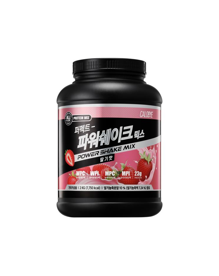 칼로바이 퍼펙트 파워쉐이크 딸기맛 성분 분석