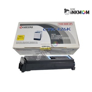 교세라 CTK-426K 검정 정품토너 칼라레이저 CHP-C426DN FS-C5300DNG