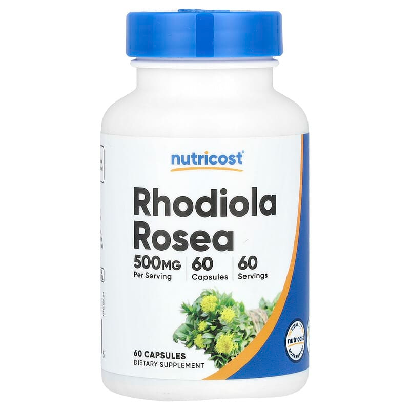 뉴트리코스트 로디올라 추출물 홍경천추출물 Nutricost <b>Rhodiola</b> Rosea