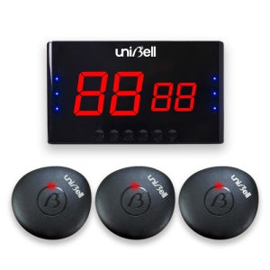 장거리 무선 호출벨 SET 몽돌벨 UBT-200F 병원 비상벨 식당벨