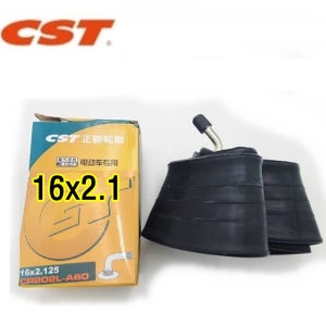 튜브 16x2.1 60도꺽인슈레더 CST 전동 전기자전거 CR202L-A60