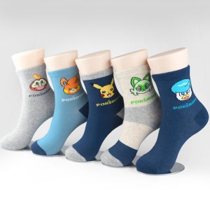 포켓몬스터 PK-26 아동 중목 양말 5족세트