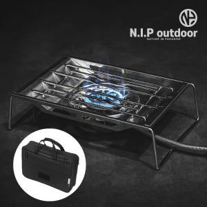 NIP 플랫 버너 실버 IGT 강염 원버너 파워 플레이트 전용가방 포함