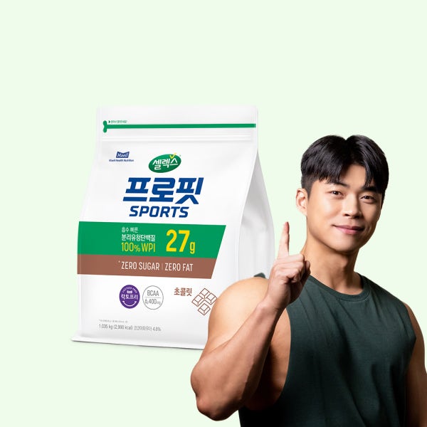 셀렉스 프로핏 WPI 파우더 초콜릿 1kg (23일분)