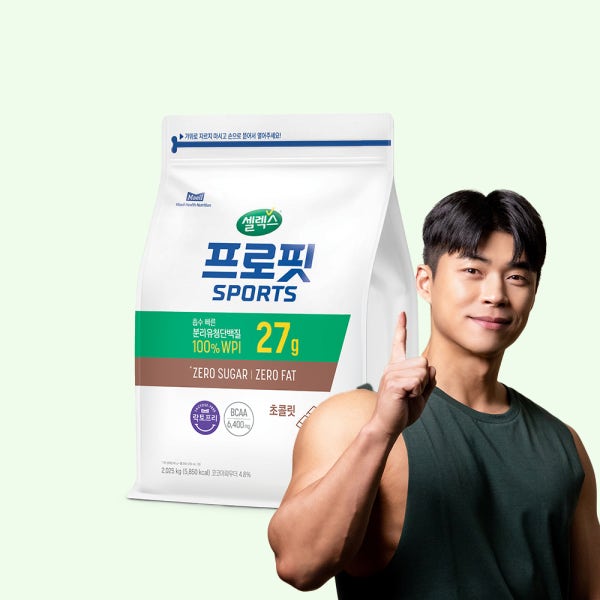 셀렉스 프로핏 WPI 파우더 초콜릿 2kg (45일분)