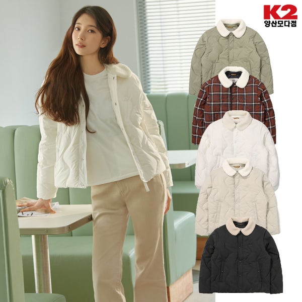 K2 여성 경량패딩 실크스타 프리제 구스다운 KWU24542 수지 슬림다운