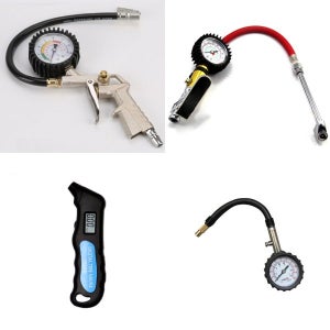타이어 공기압 게이지 측정 압력 공기