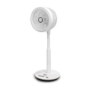 대우 가정용 공기순환 써큘레이터 높이조절 선풍기 각도조절 저소음 4엽날개 화이트