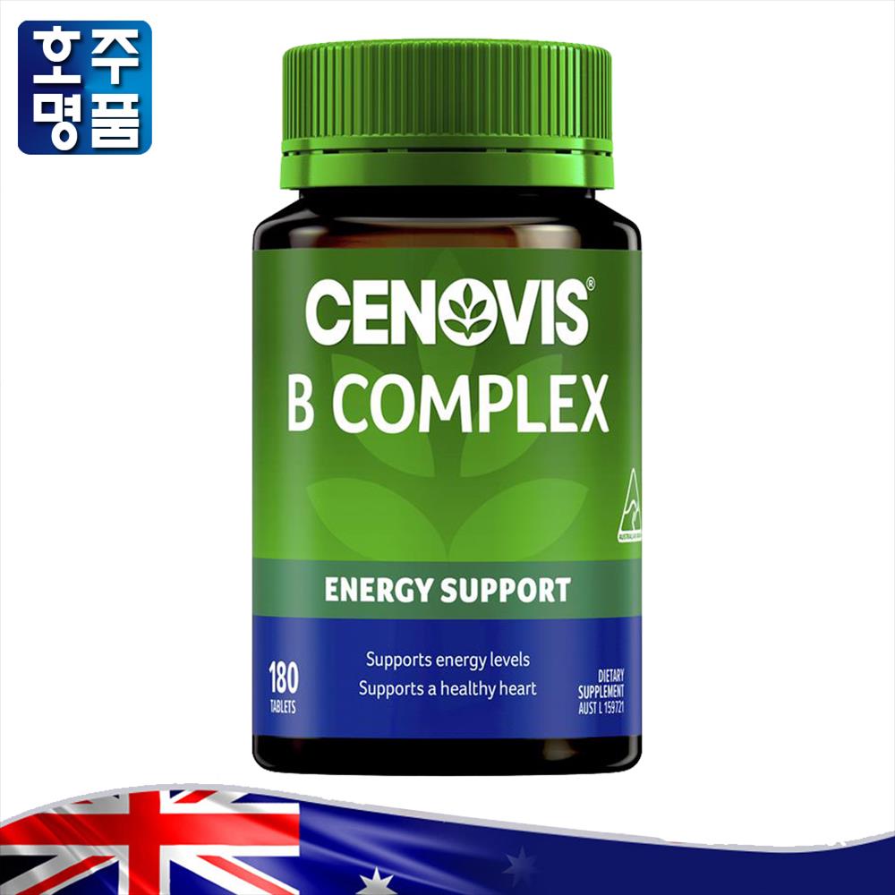 Cenovis 엽산 멀티 비타민 B 콤플렉스 보충제 180정