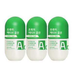 GRN 액티브 버닝 초록이 다이어트보조제 체지방 장 건강 지구력 3개월