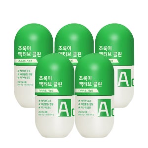 GRN 액티브 버닝 초록이 다이어트보조제 체지방 장 건강 지구력 5개월