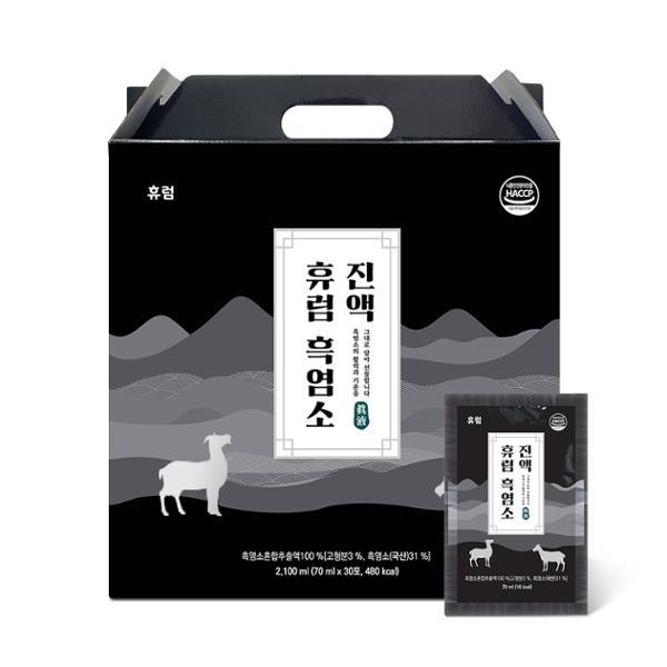 동원 <b>휴럼</b> 흑염소진액 70ml 30포 명절 부모님 거래처 수험생 남편 선물