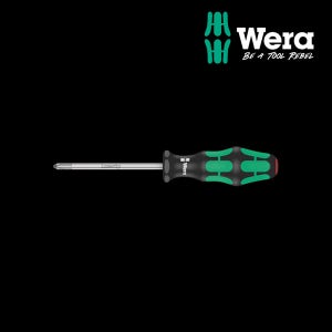 WERA 베라 스크류 십자 드라이버 350PH 레이저팁 1 x 80mm (008710)