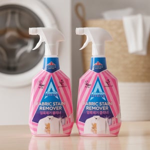 아스토니쉬 얼룩제거제 750ml+750ml 애벌빨래 흰옷 볼펜 화장품 기름 피