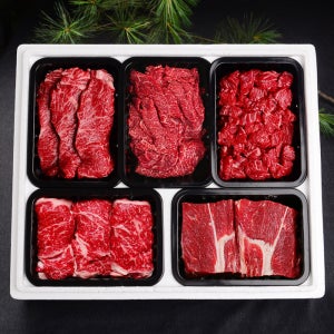 ++1등급 투뿔한우 선물세트 1.5kg 등심 채끝 불고기 국거리 사태 한가득2호 설 명절 선물