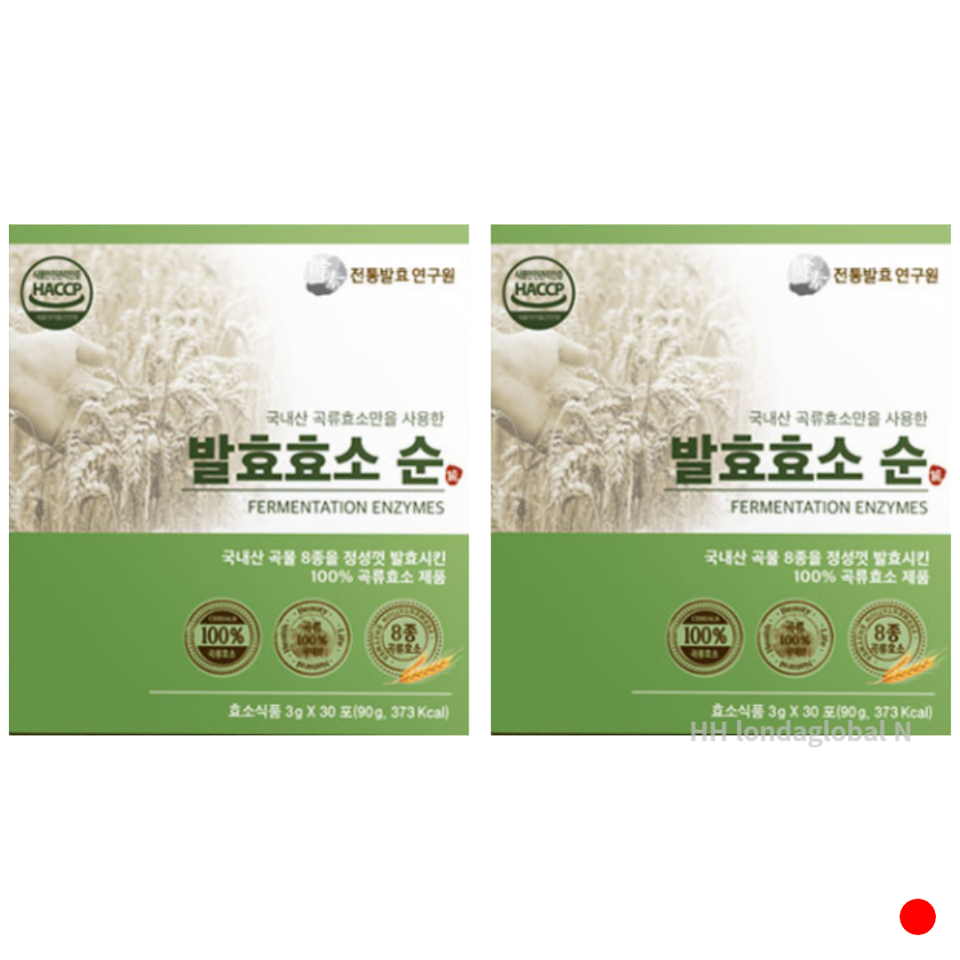메디트리 발효 효소 순 아밀라아제 소화 곡물 30포 X2