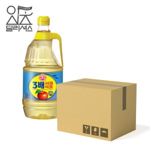 오뚜기 3배 사과 식초 1box (1.8L x 6개)