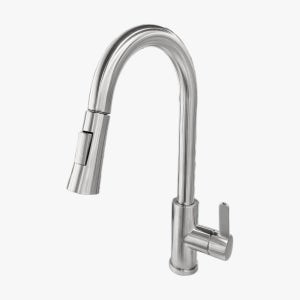 베르사츠 측면 거위목 싱크대 수전 원홀세트 수도꼭지 주방 욕실