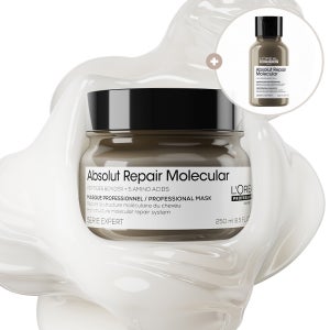 [클리닉/극손상케어] 로레알 앱솔루트 리페어 몰큘러 마스크 250ML(+ 샴푸 100ml 1개 증정)