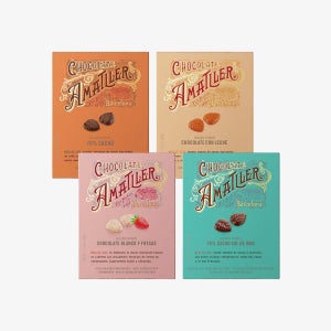 아마틀러 씬 리브 초콜릿 리필 60g 4종 택 1 스페인 초콜릿 수입 초콜렛 카카오