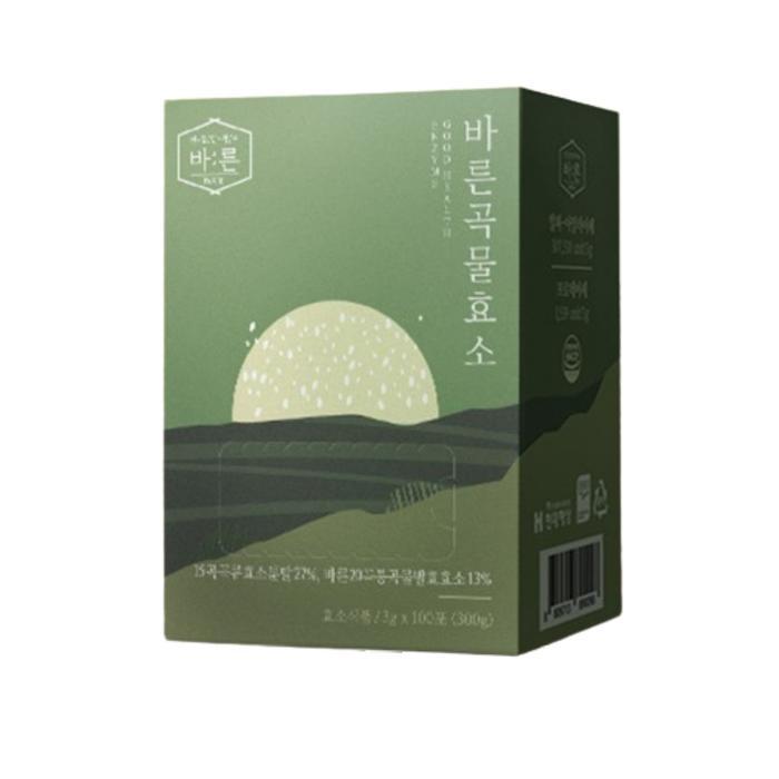 건강한약속 바른 곡물효소 100포 x 1박스