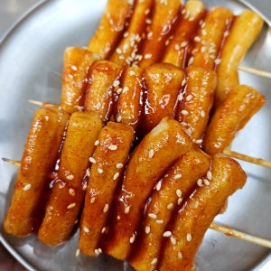 옛날 학교앞 추억의 떡꼬치 세트