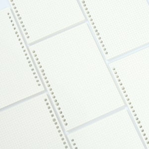 20공 다이어리 바인더 속지 - 사각 A5
