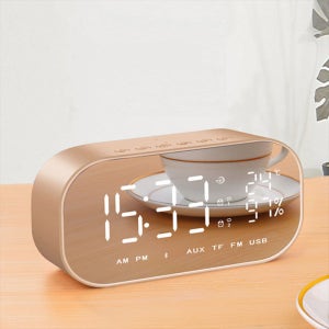 블루투스 스피커 거울 더블알람 블루투스 라디오