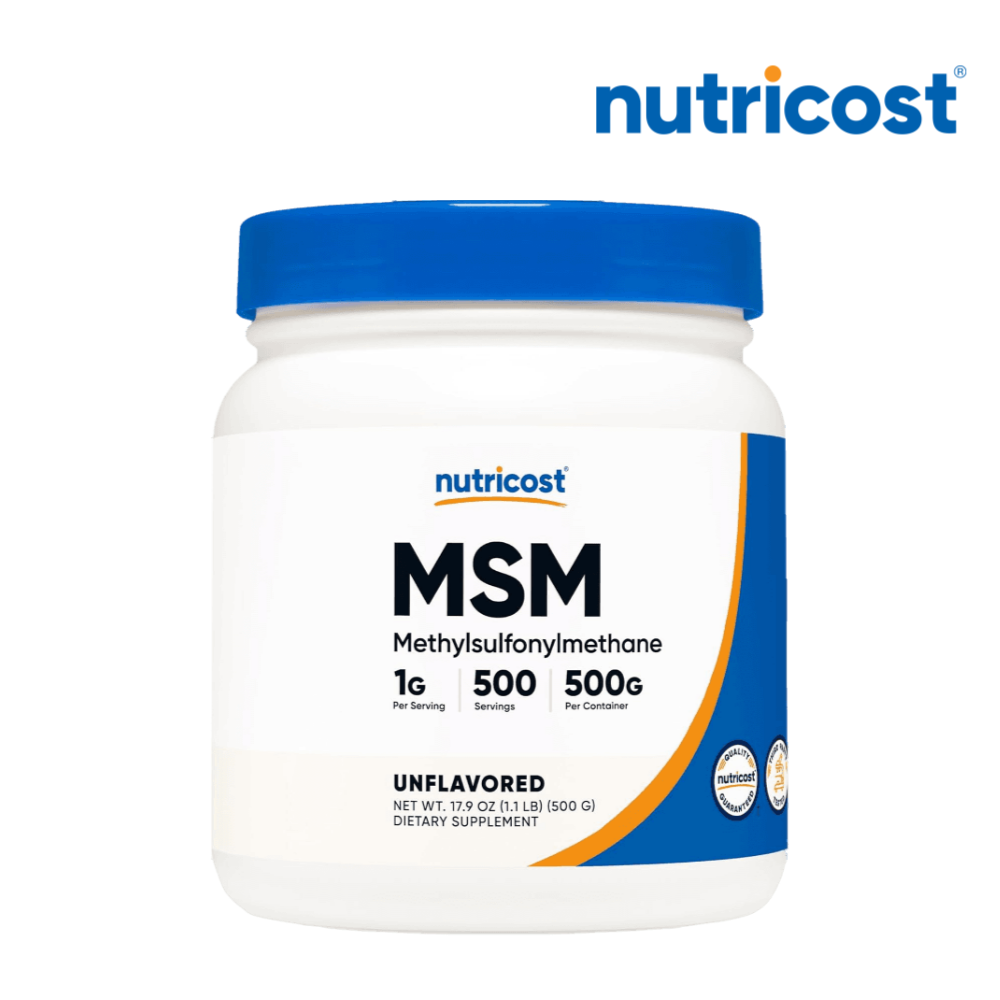 뉴트리코스트 MSM 식이유황 분말 파우더 500g