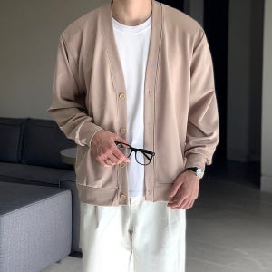 남자니트가디건 남자가을가디건 남성얇은카디건