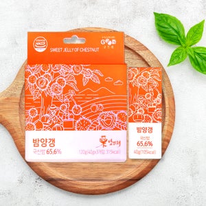 밤뜨래 밤양갱 간식선물세트 수제 미니 연양갱 팥 고구마 어르신 등산 복지관 단체 소포장간식