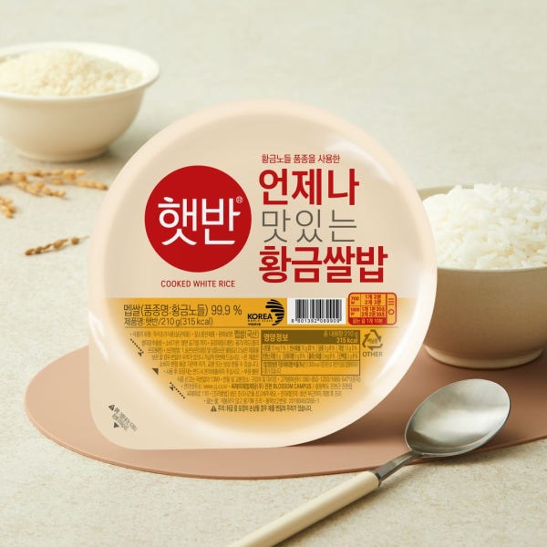 황금 햇반 백미 210g 36개, 네이버 단독