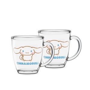 코렐 시나모롤 유리 머그 2P / 컵추천 이사 집들이선물 신혼부부 캐릭터