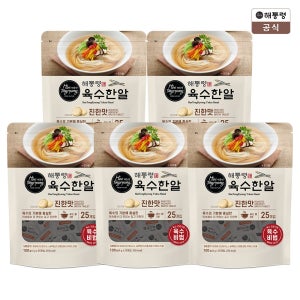 해통령 육수한알 코인육수 진한맛 100g, 25개입, 5개