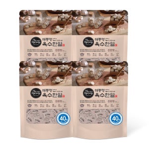 해통령 육수한알 진한맛 (160g, 40개입) x4팩