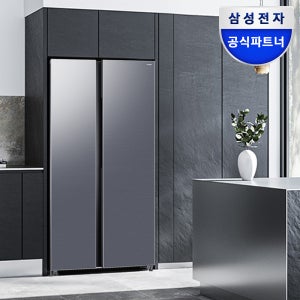 삼성전자 양문형 냉장고 RS84DG5022B4 AI절약모드 852리터 메탈