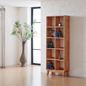 로쏘 베르테 엘다 원목 10칸 인테리어 책장