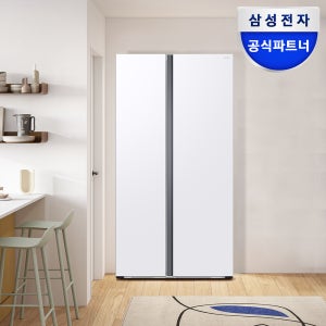 삼성 양문형 냉장고 RS84DG5002WW 852리터 2도어 스노우화이트
