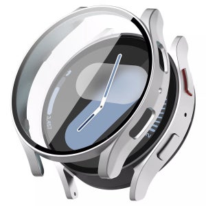 갤럭시워치7 케이스 갤럭시워치6 5 4 강화유리 풀커버 씬스킨 하이브리드