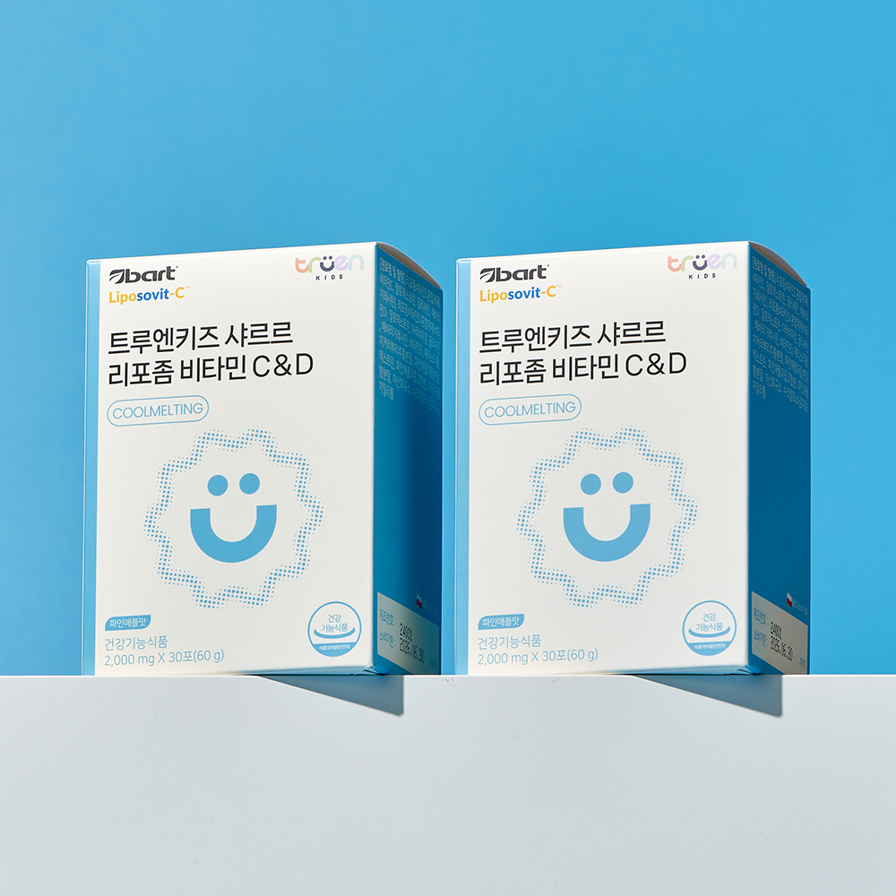 <b>트루엔</b>키즈 샤르르 리포좀 <b>비타민 C</b>&amp;D 2박스