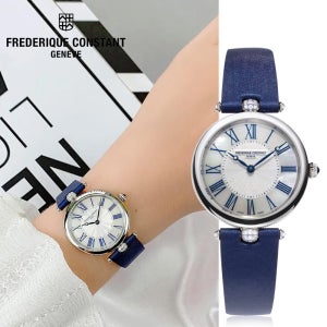 프레드릭콘스탄트 FC-200MPWN2AR2D6 레이디 클래식 아르데코 라운드 여성 가죽시계 3년보증 백화점AS