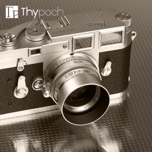 타이포크 THYPOCH Eureka 50mm F2 황동 수동 접이식 카메라 렌즈 빈티지 감성 Leica M 마운트 인물 촬영용 정식수입