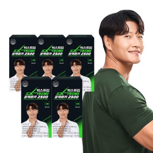 익스트림 김종국 블랙마카 2500 120정, 5개