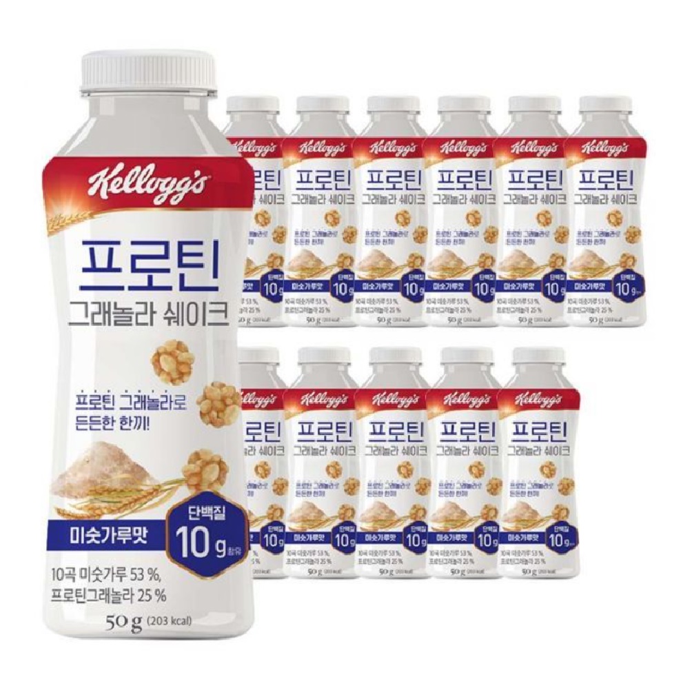 프로틴 그래놀라 셰이크 미숫가루맛 제품 이미지