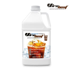 바이로비트 제빙기 전용 청소 살균제 4L 얼음 소독 살균 주방 카페