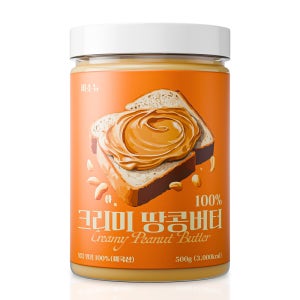 비소뉴 무가당 크리미 땅콩버터