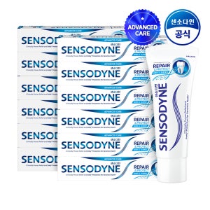센소다인 리페어 앤 프로텍트 치약 100g, 12개