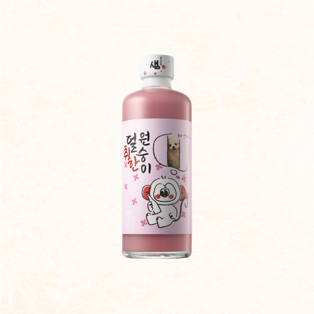 술샘 덜취한원숭이 7도 375ml 경기도 용인시 전통주