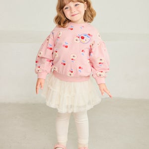 [헤이미니] 베어앤체리샤스커트상하복